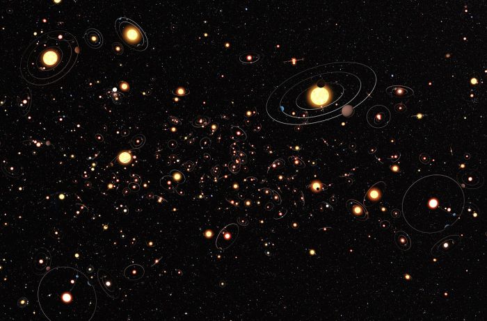 Así de comunes serían los sistemas planetarios en nuestra galaxia, la Vía Láctea (y probablemente en muchas otras también). Imagen 